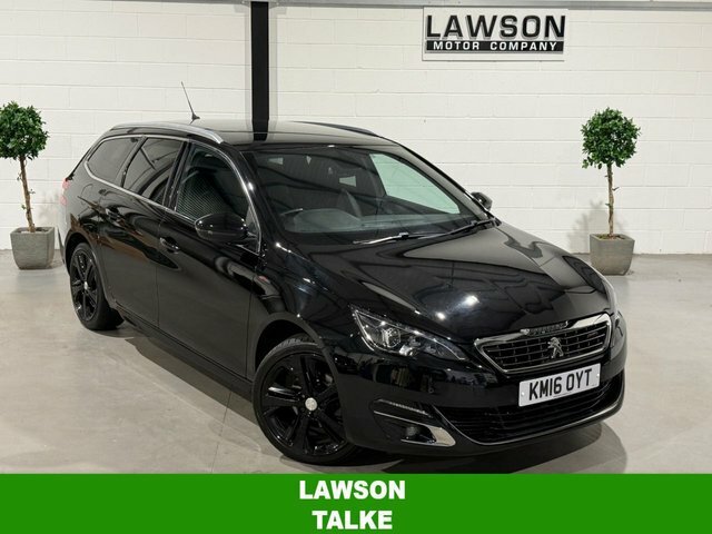 Peugeot 308 SW 1.2 Puretech Gt Line Estate Euro Black