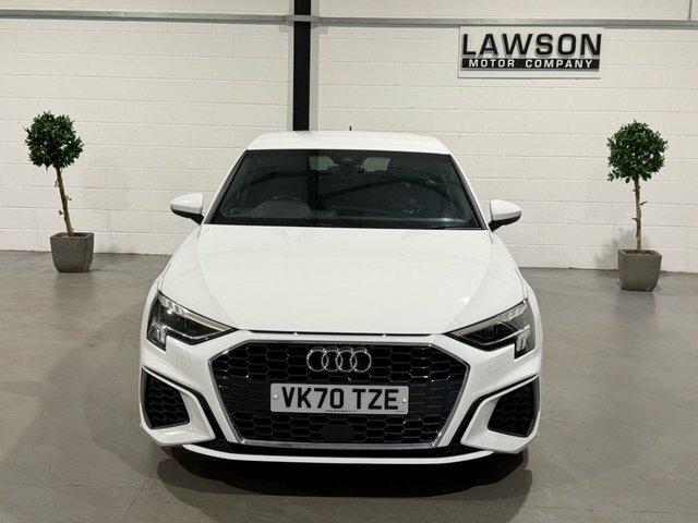 Audi A3 2.0 Tdi 30 S Line Sportback Euro White #6