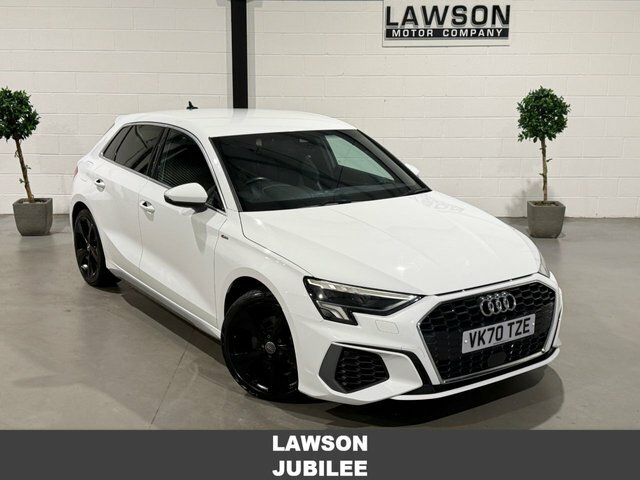 Audi A3 2.0 Tdi 30 S Line Sportback Euro White