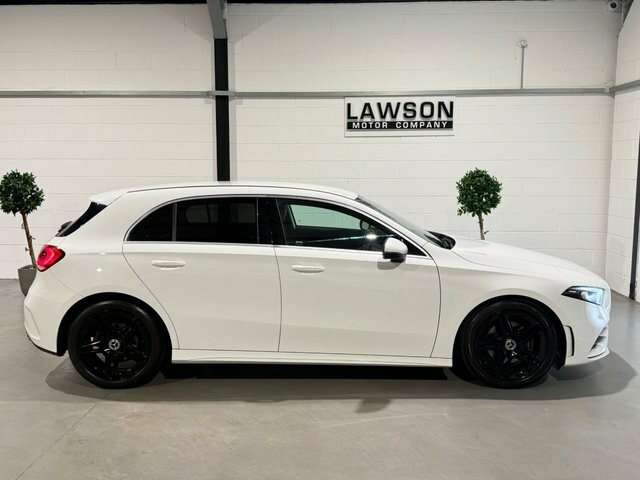 Mercedes-Benz A Class 1.5 A180d Amg Line Hatchback 7G-dct Eur White #6