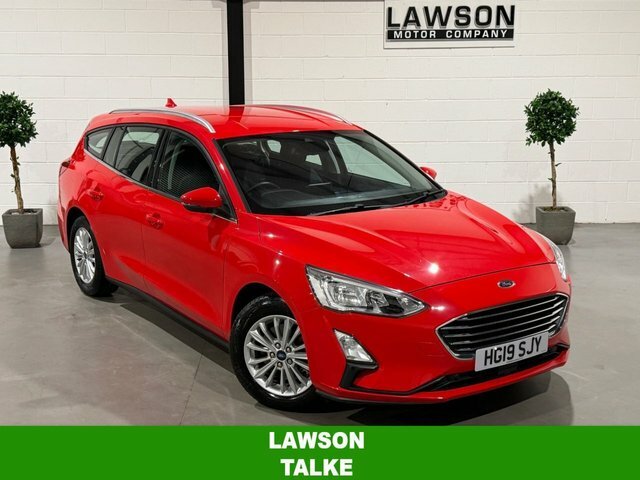 Ford Focus 1.0T Ecoboost Titanium Estate Euro Red