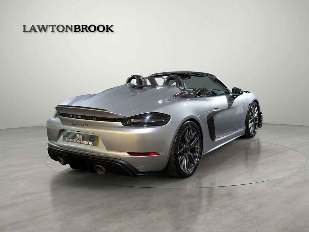 Porsche 718 Spyder 4.0 Rs Spyder Pdk Euro 6 Ss Silver #5