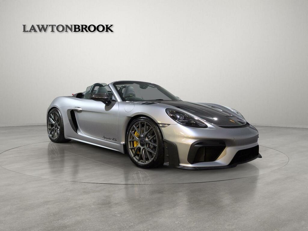 Porsche 718 Spyder 4.0 Rs Spyder Pdk Euro 6 Ss Silver