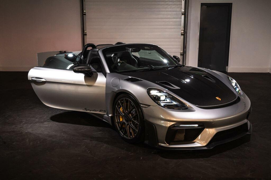 Porsche 718 Spyder 4.0 Rs Spyder Pdk Euro 6 Ss Silver #2