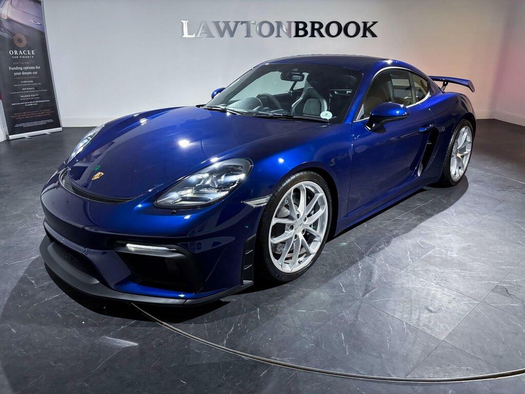 Porsche 718 Cayman 4.0 Gt4 Pdk Blue #6