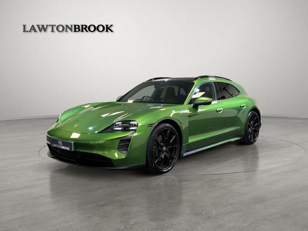 Porsche Taycan Performance Plus 93.4Kwh Sport Turismo Rwd Green #2