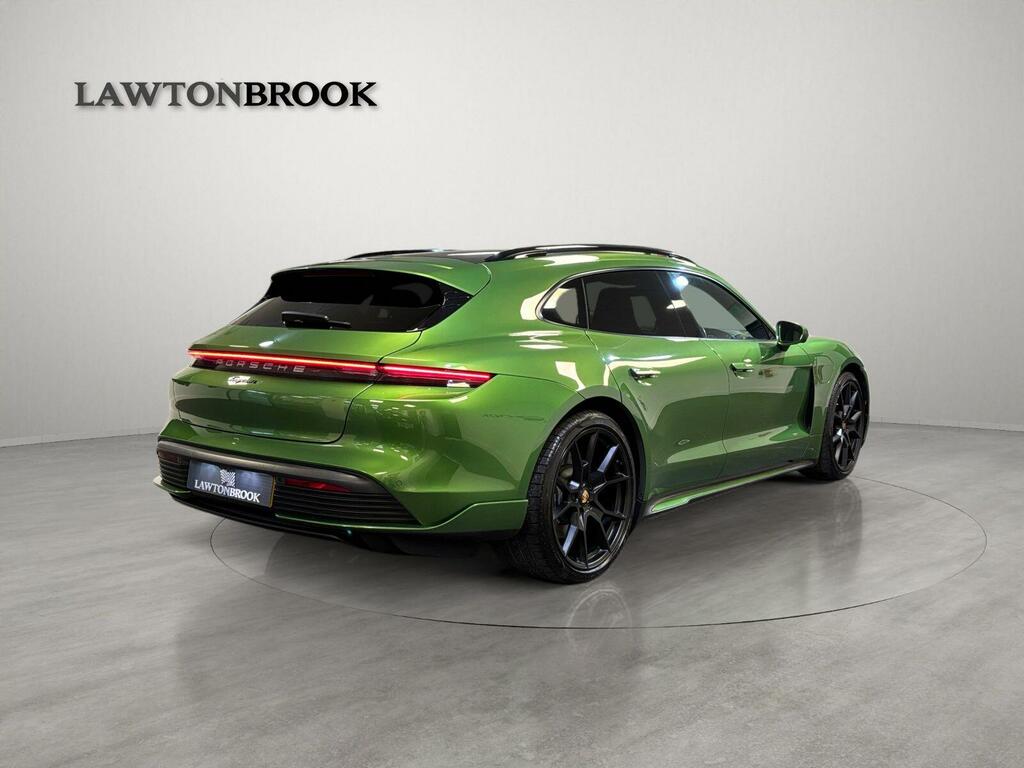 Porsche Taycan Performance Plus 93.4Kwh Sport Turismo Rwd Green #6