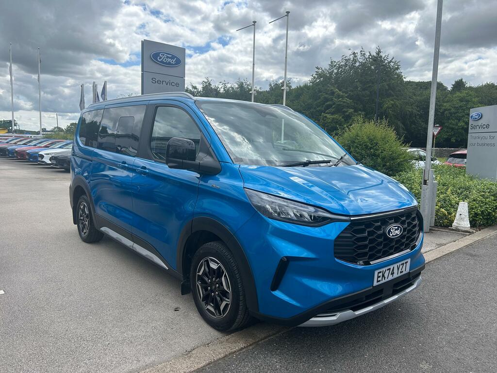 Ford Tourneo Custom 2.0 Ecoblue Active 8 Seat 170Ps Mega S Blue