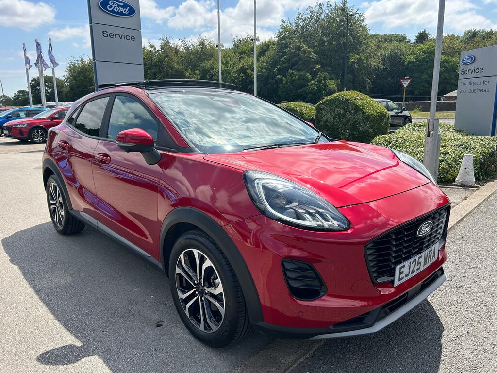 Ford Puma 1.0 Mhev Titanium Mild Hybrid Mega Spec Red