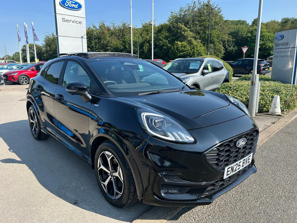Ford Puma 1.0 Mhev St-line Mild Hybrid Mega Spec Black