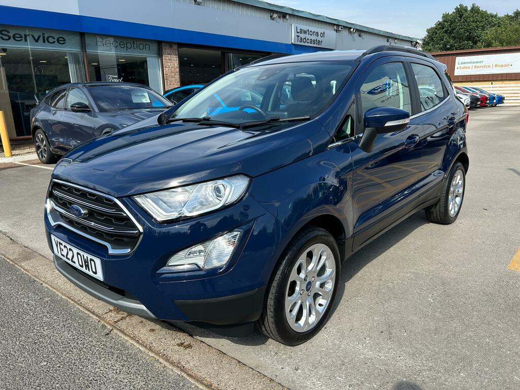 Ford Ecosport 1.0 Ecoboost Titanium 125Ps One Owner Blue #3