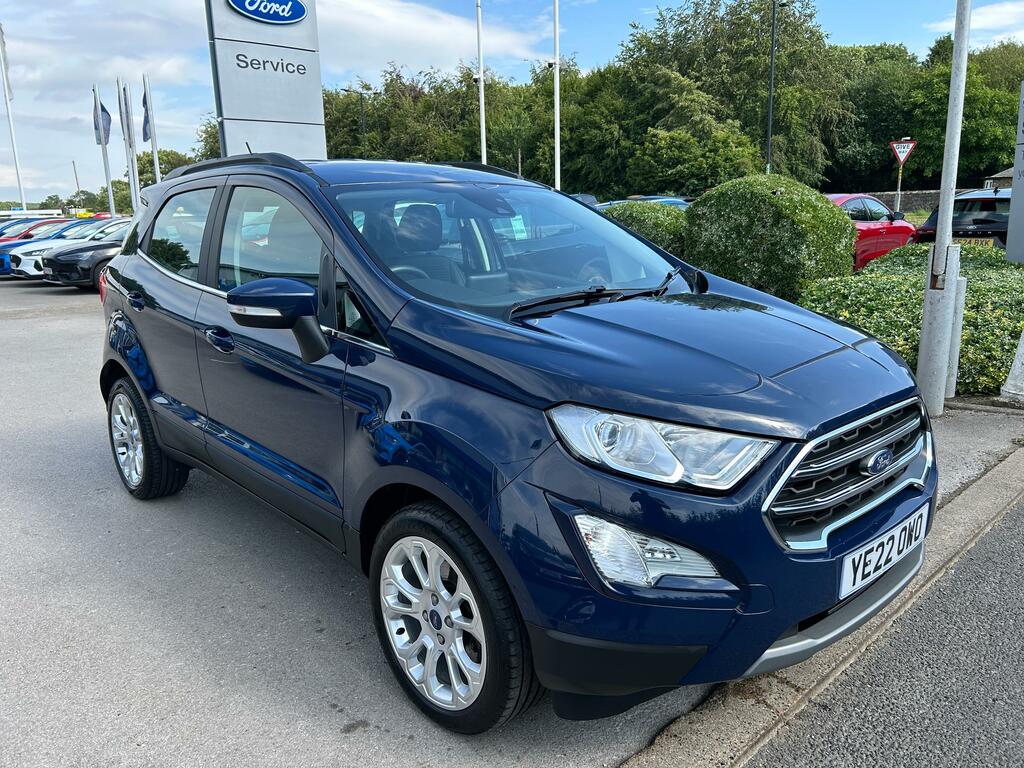 Ford Ecosport 1.0 Ecoboost Titanium 125Ps One Owner Blue