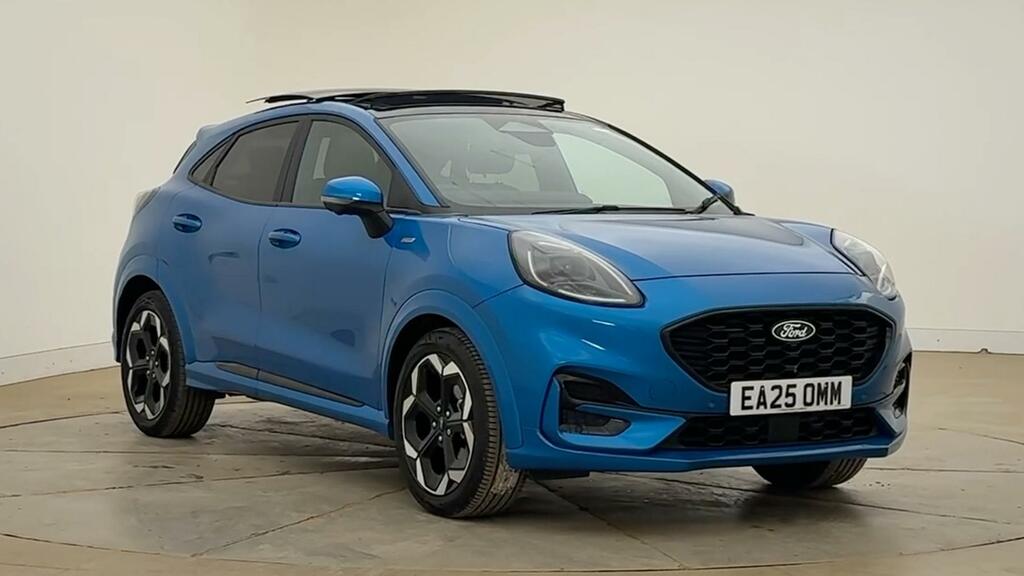 Ford Puma 1.0 Mhev St-line X Mild Hybrid Mega Spec Blue