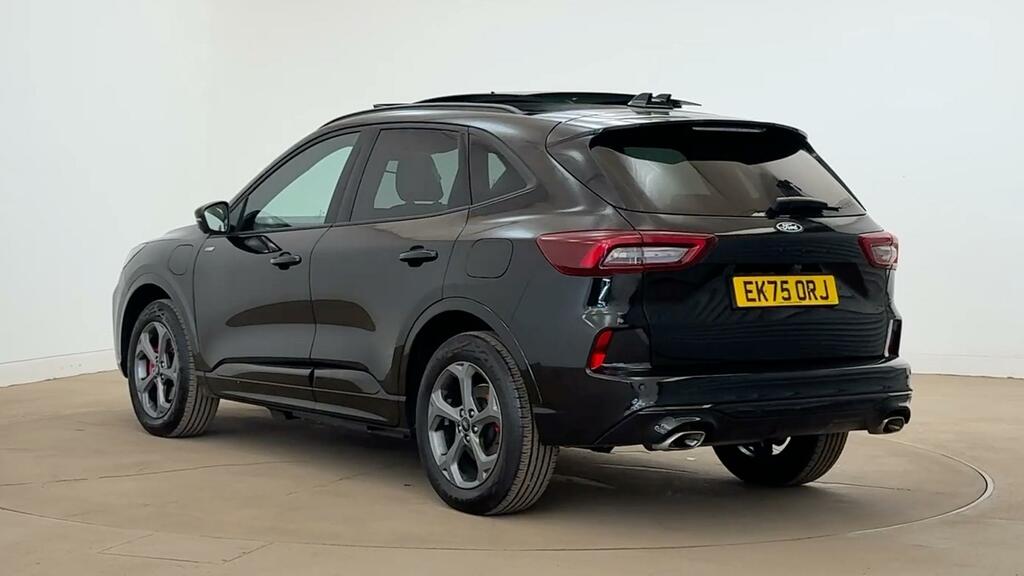 Ford Kuga 2.5 Phev St-line 243Ps Plug-in Hybrid Pan Roo EK75ORJ Black #4