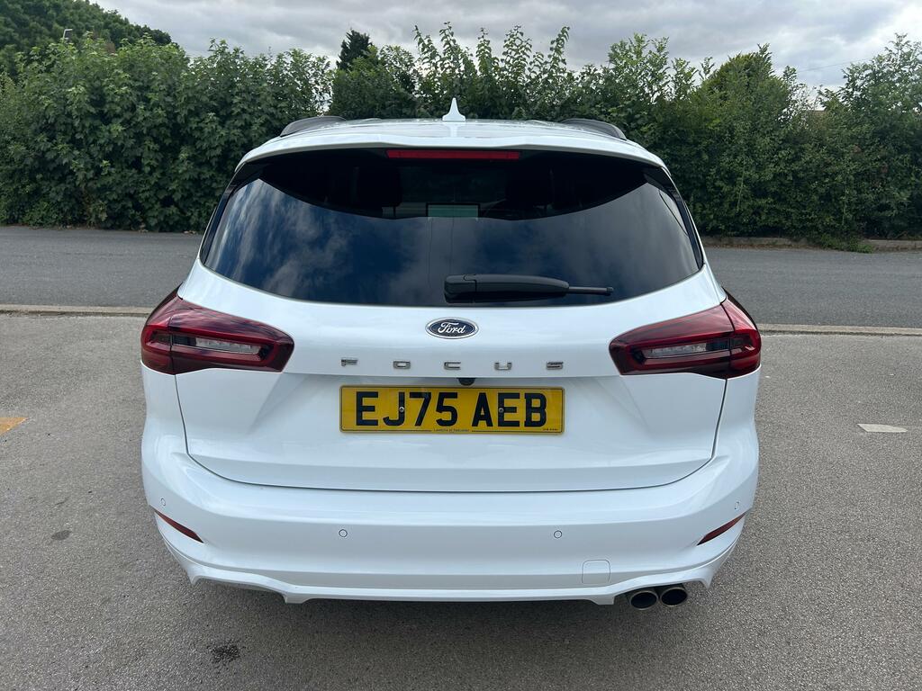 Ford Focus 1.0 Mhev St-line X 155Ps Mild Hybrid Estate M EJ75AEB White #6