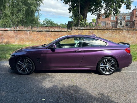 BMW 4 Series 3.0 440I M Purple #3