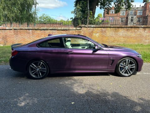 BMW 4 Series 3.0 440I M Purple #4