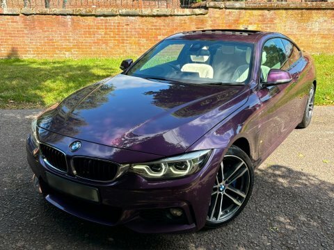 BMW 4 Series 3.0 440I M Purple