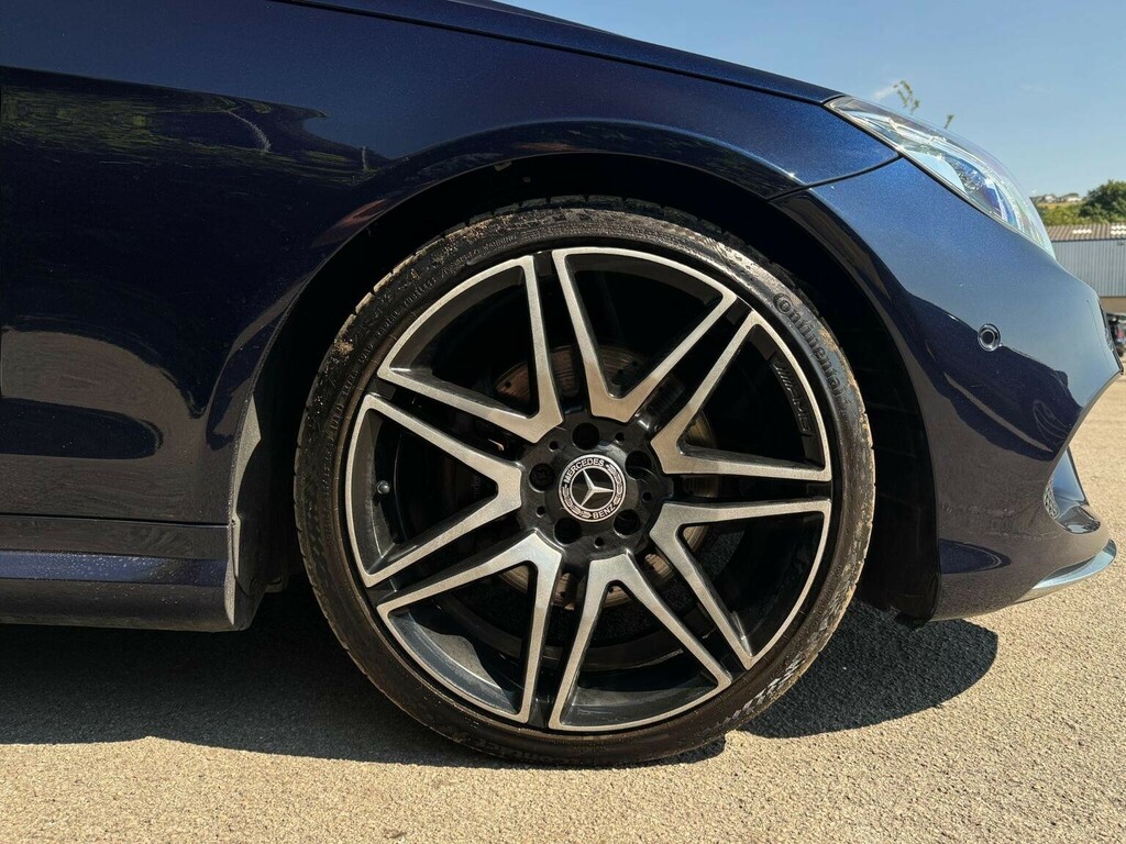 Mercedes-Benz E Class Coupe 2.1 E220d Bluetec Amg Line G-tronic Euro 6 KV65TXO Blue #6