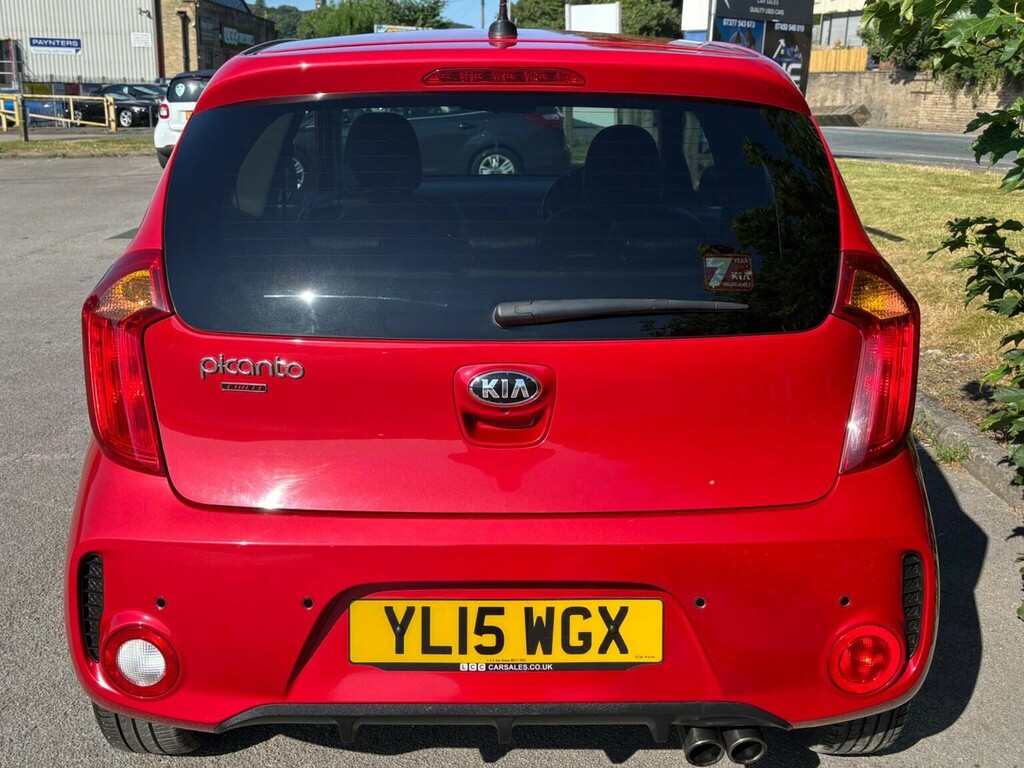 Kia Picanto Hatchback 1.25 Chilli Euro 6 201515 YL15WGX Red #6