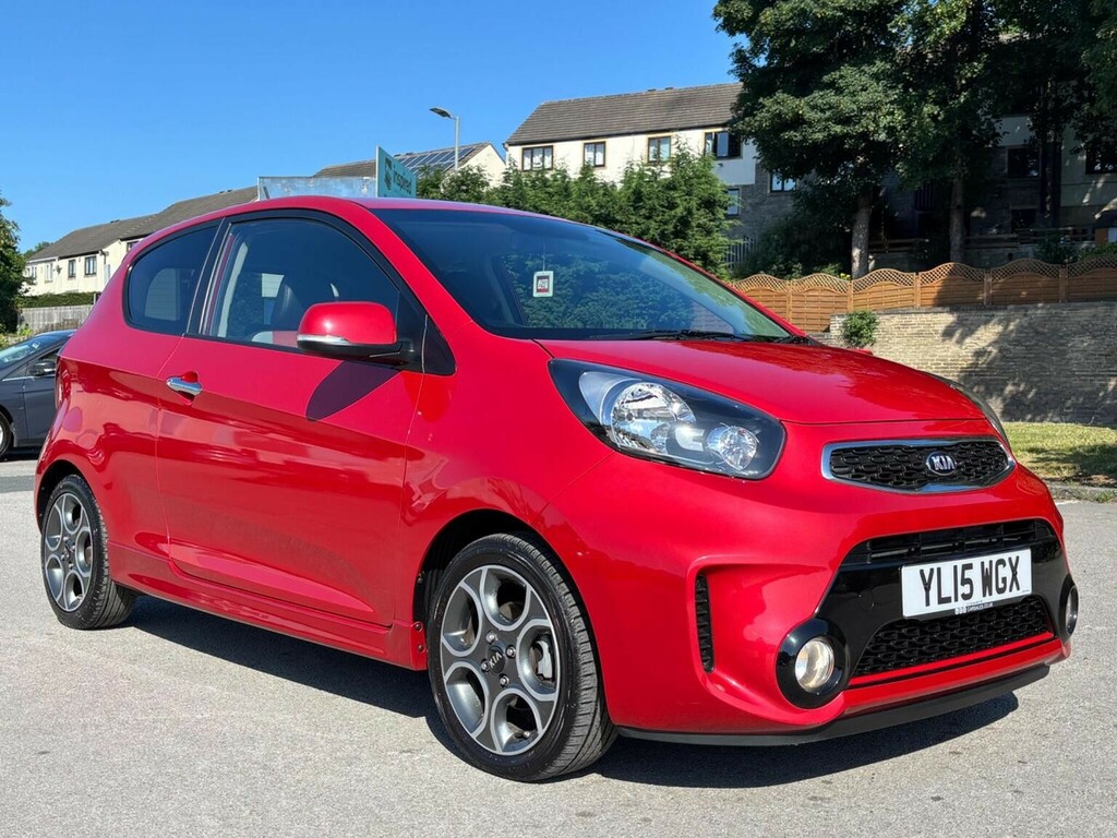 Kia Picanto Hatchback 1.25 Chilli Euro 6 201515 YL15WGX Red #3