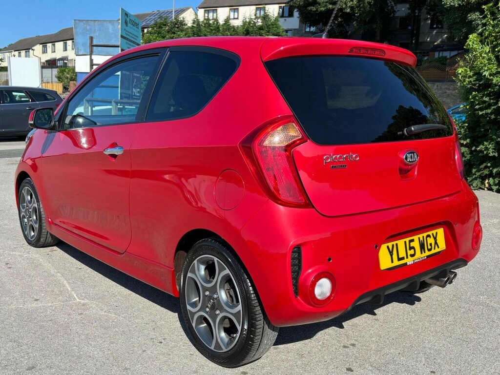 Kia Picanto Hatchback 1.25 Chilli Euro 6 201515 YL15WGX Red #4