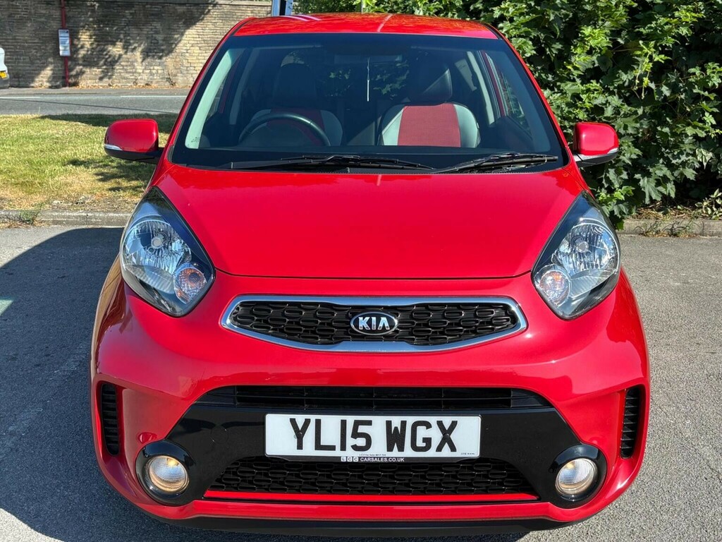 Kia Picanto Hatchback 1.25 Chilli Euro 6 201515 YL15WGX Red #2