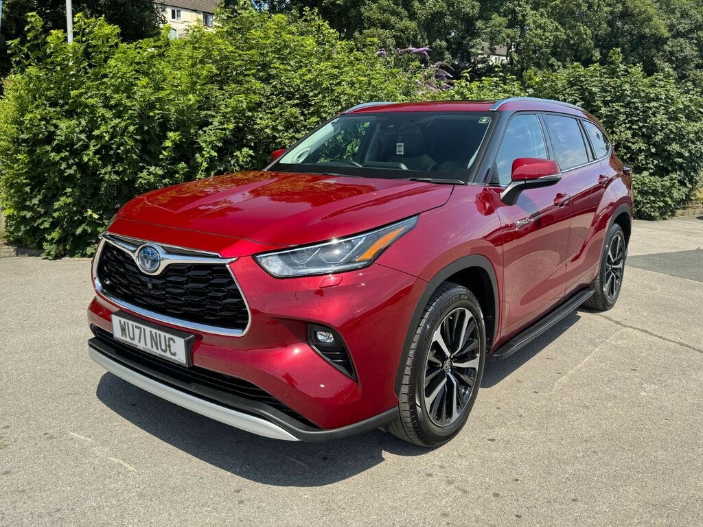 Toyota Highlander 2.5 Vvt-h Excel Cvt 4Wd Euro 6 Ss Red