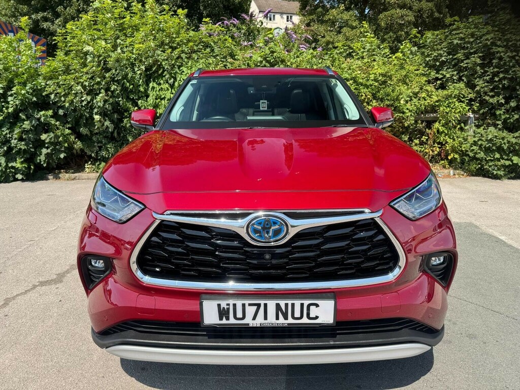 Toyota Highlander 2.5 Vvt-h Excel Cvt 4Wd Euro 6 Ss Red #2