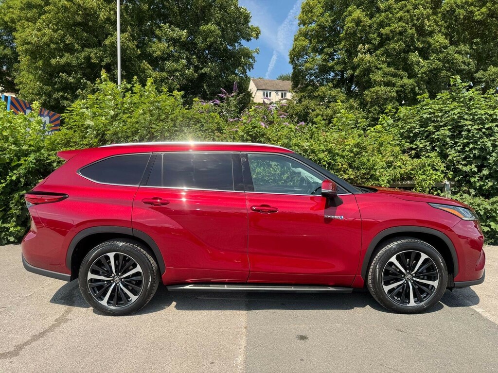 Toyota Highlander 2.5 Vvt-h Excel Cvt 4Wd Euro 6 Ss Red #4