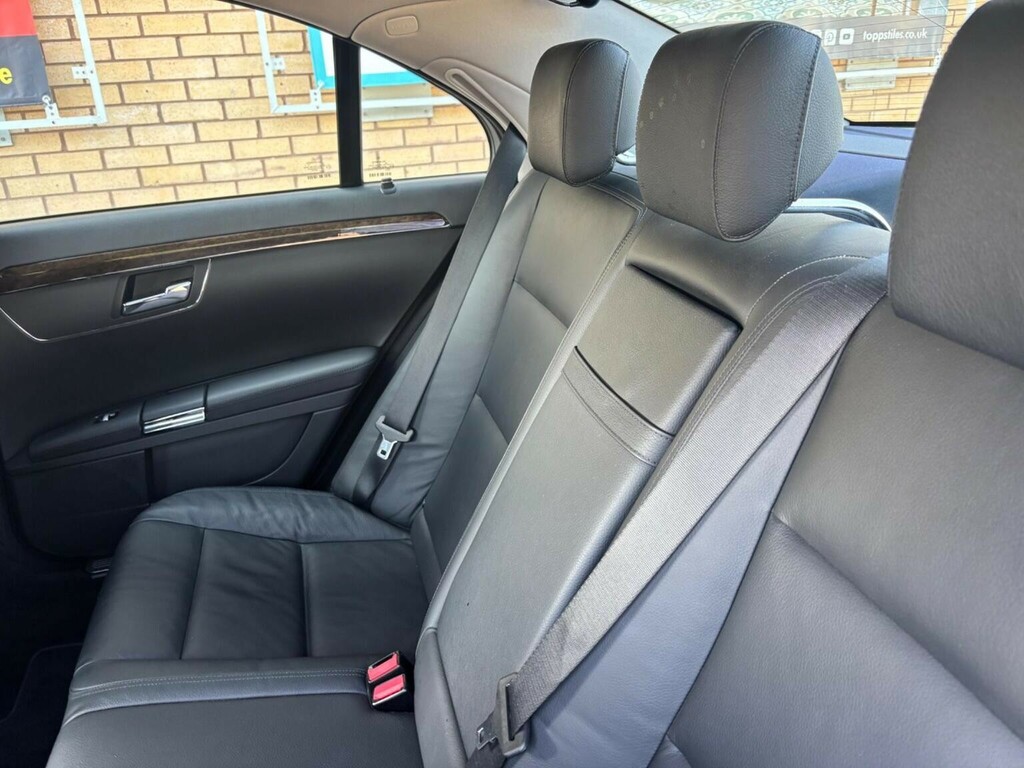 Mercedes-Benz S Class S350 Bluetec 4D-black Leather-reverse Silver #20
