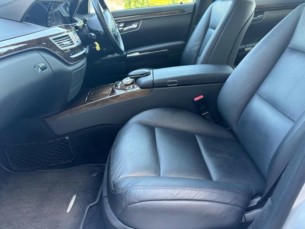 Mercedes-Benz S Class S350 Bluetec 4D-black Leather-reverse Silver #14