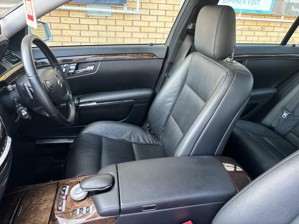 Mercedes-Benz S Class S350 Bluetec 4D-black Leather-reverse Silver #45