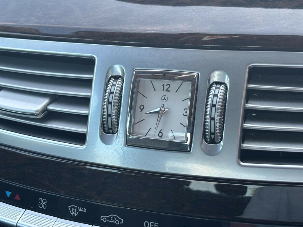 Mercedes-Benz S Class S350 Bluetec 4D-black Leather-reverse Silver #37