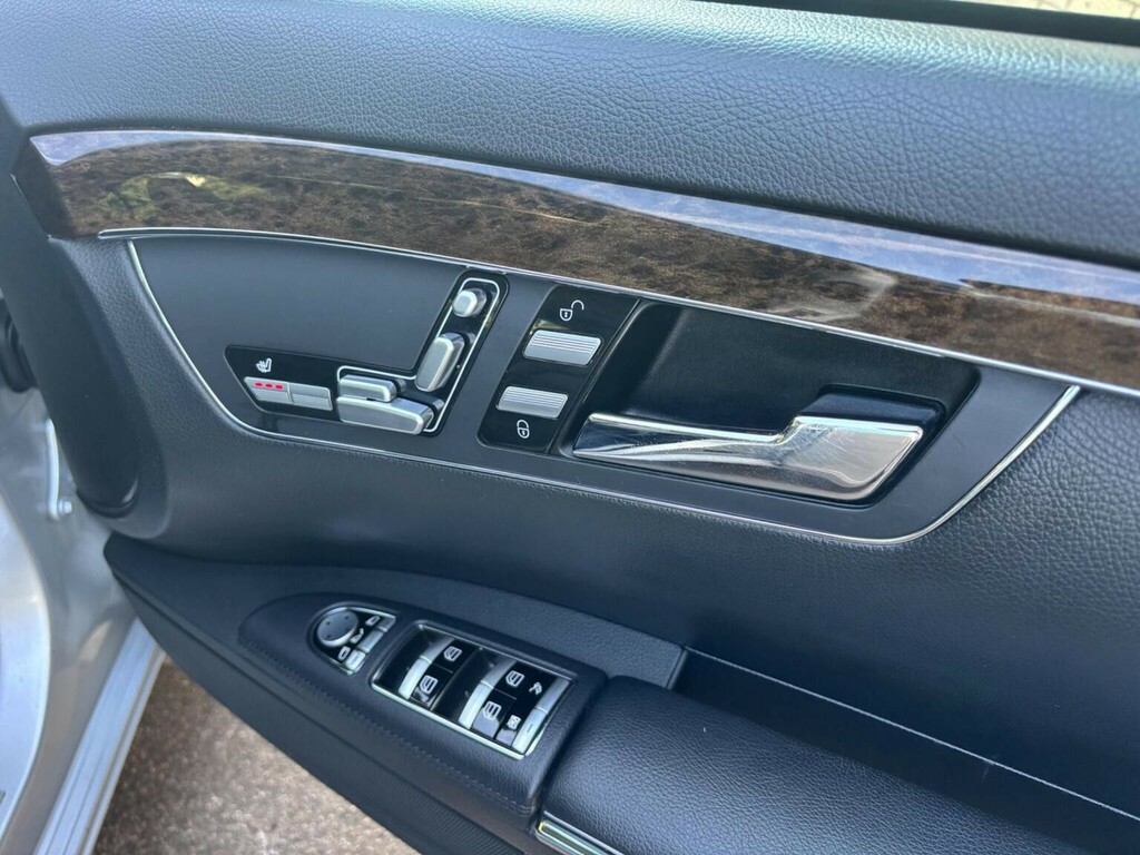 Mercedes-Benz S Class S350 Bluetec 4D-black Leather-reverse Silver #32