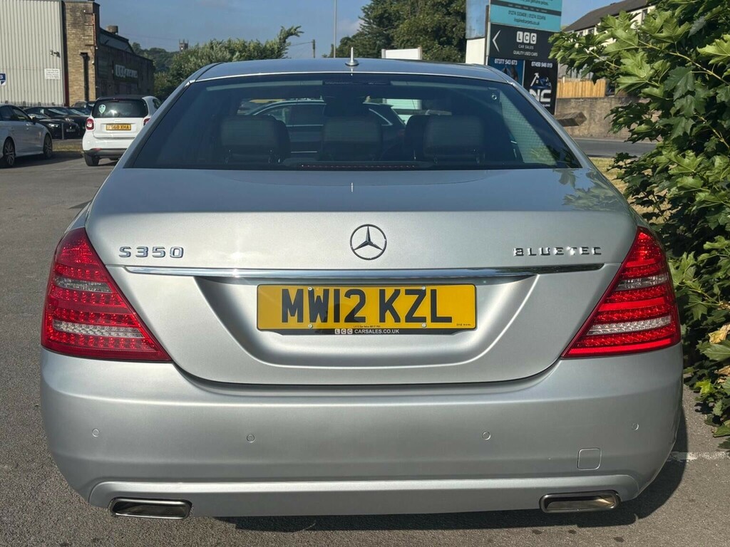 Mercedes-Benz S Class Saloon 3.0 S350 V6 Bluetec G-tronic Euro 6 Ss Silver #6