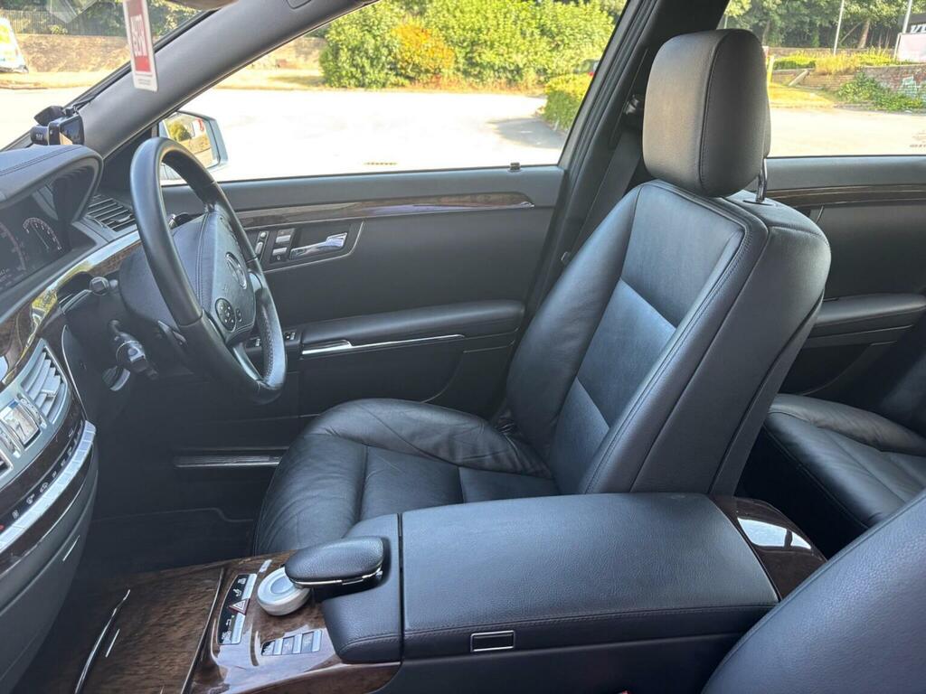 Mercedes-Benz S Class S350 Bluetec 4D-black Leather-reverse Silver #44