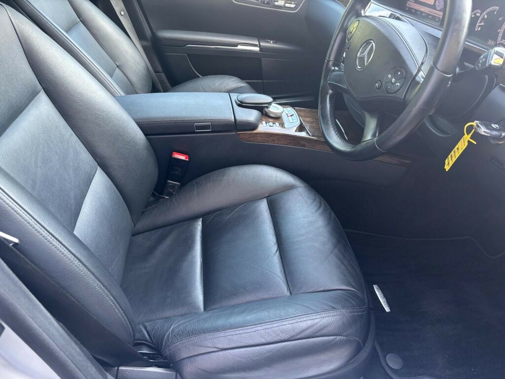 Mercedes-Benz S Class S350 Bluetec 4D-black Leather-reverse Silver #19