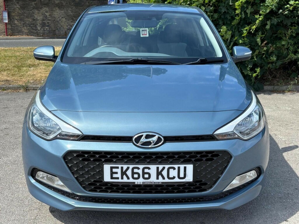 Hyundai I20 Hatchback 1.2 Blue Drive Se Euro 6 Ss 2016 Blue #2