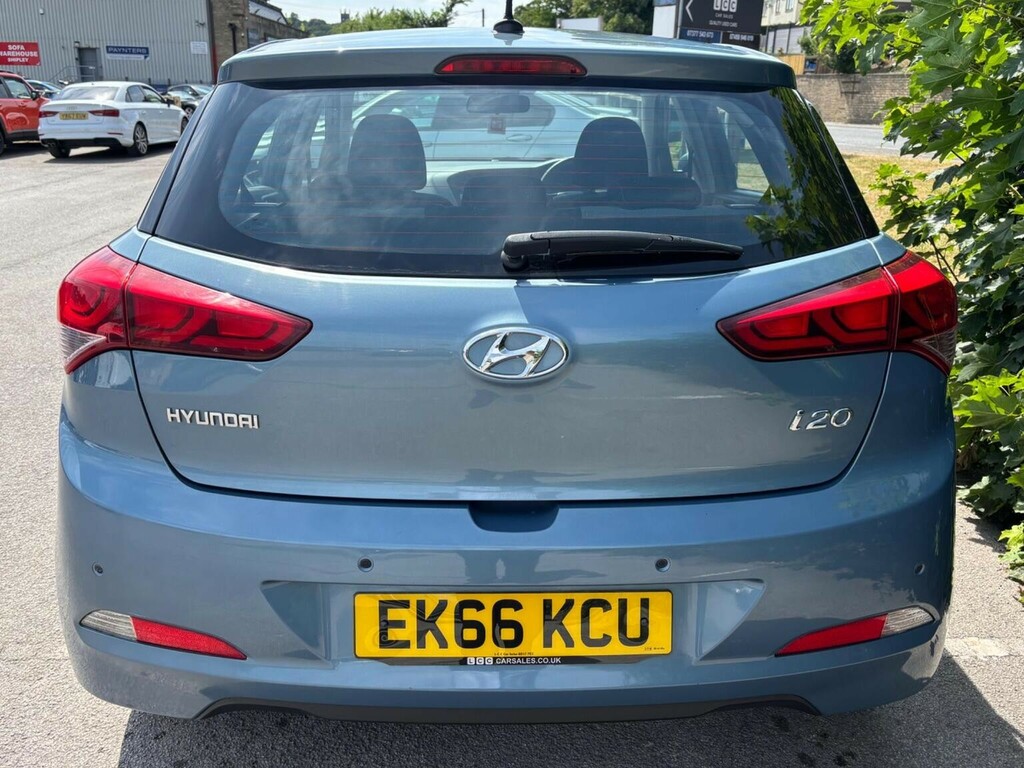 Hyundai I20 Hatchback 1.2 Blue Drive Se Euro 6 Ss 2016 Blue #6