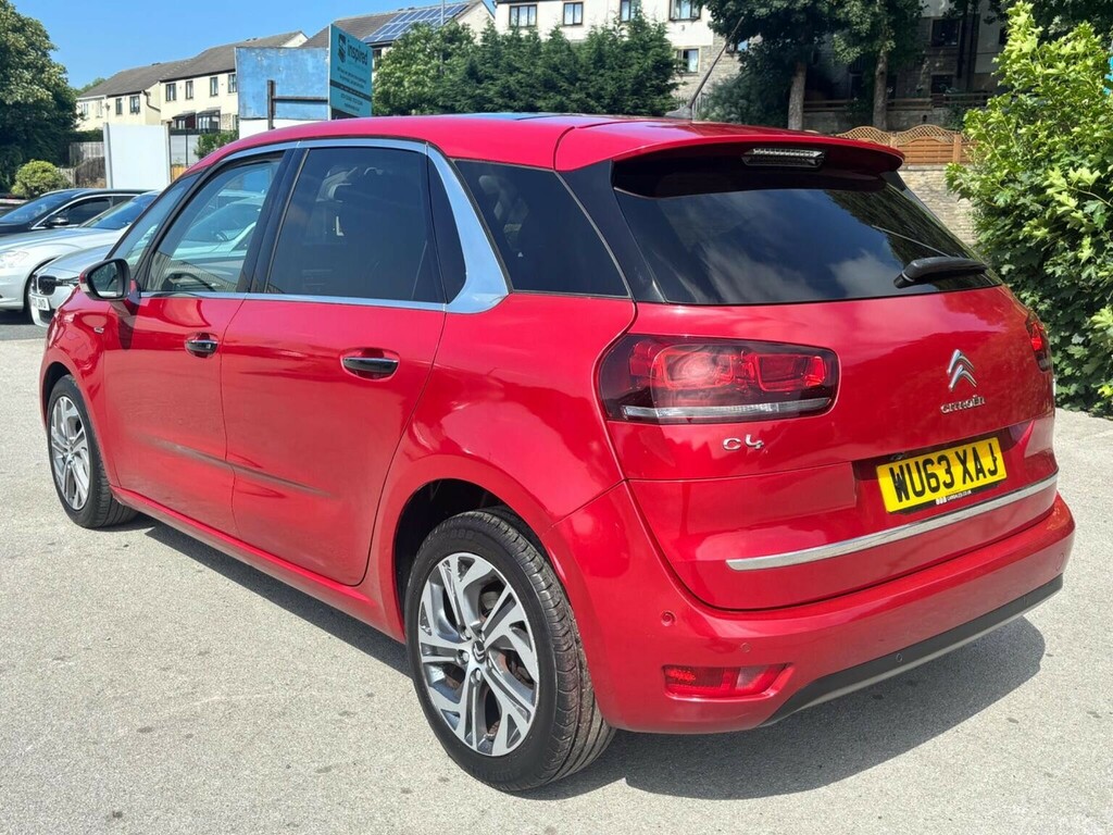 Citroen C4 Picasso 1.6 E-hdi Airdream Exclusive Euro 5 Ss Red #6