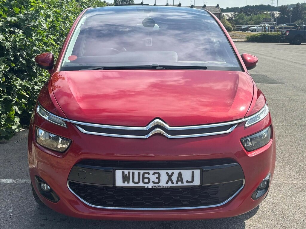 Citroen C4 Picasso 1.6 E-hdi Airdream Exclusive Euro 5 Ss Red #2