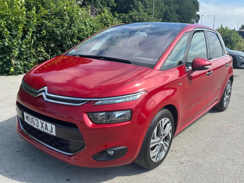 Citroen C4 Picasso 1.6 E-hdi Airdream Exclusive Euro 5 Ss Red