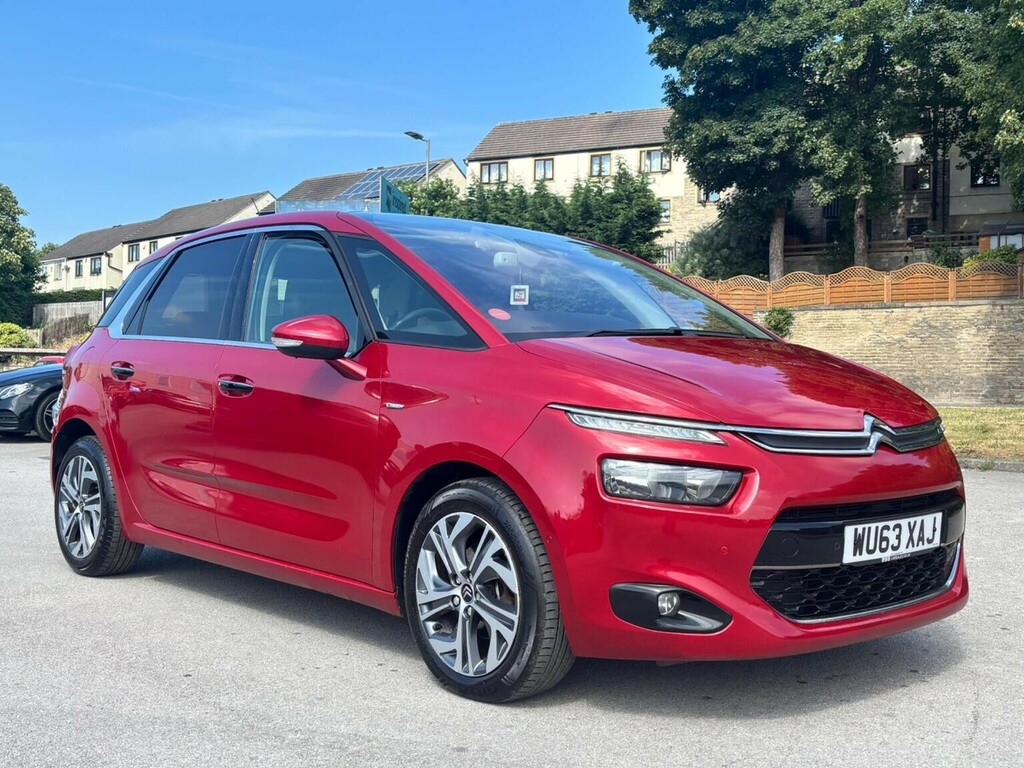 Citroen C4 Picasso 1.6 E-hdi Airdream Exclusive Euro 5 Ss Red #3