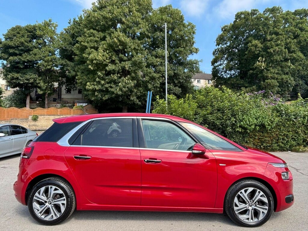 Citroen C4 Picasso 1.6 E-hdi Airdream Exclusive Euro 5 Ss Red #4