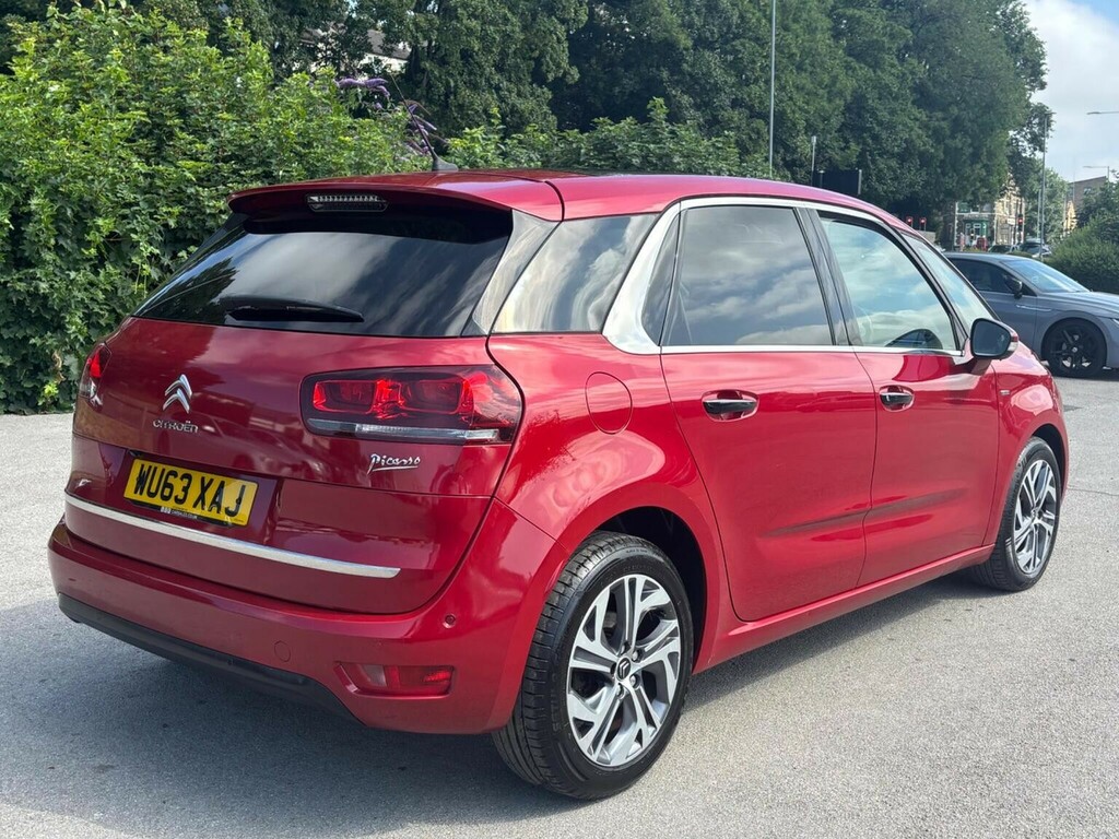 Citroen C4 Picasso 1.6 E-hdi Airdream Exclusive Euro 5 Ss Red #5
