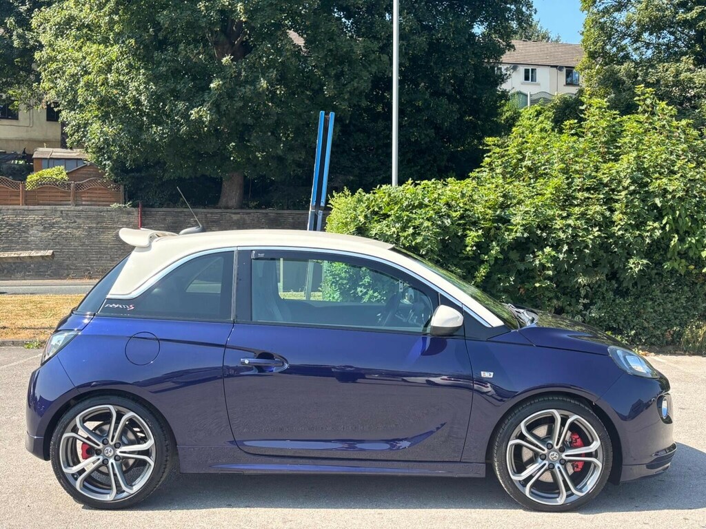 Vauxhall Adam 1.4I Turbo S Euro 6 Ss BX16HHL Blue #4