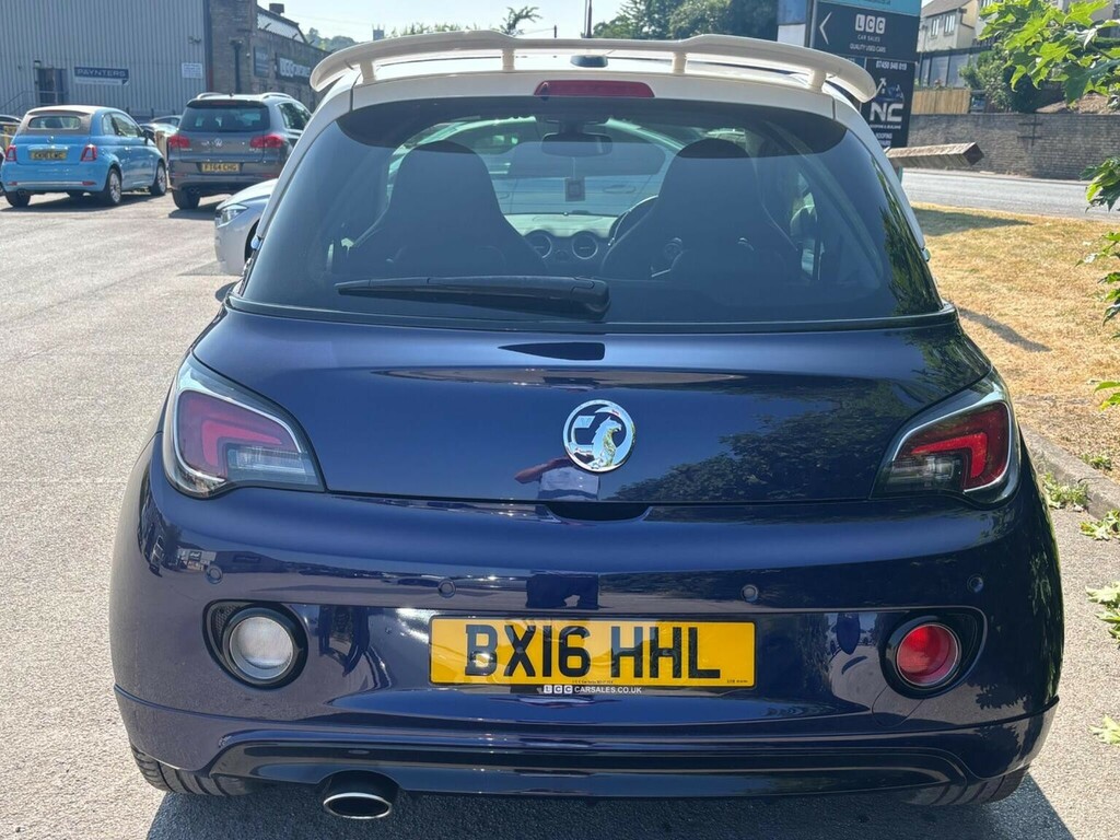 Vauxhall Adam 1.4I Turbo S Euro 6 Ss BX16HHL Blue #6
