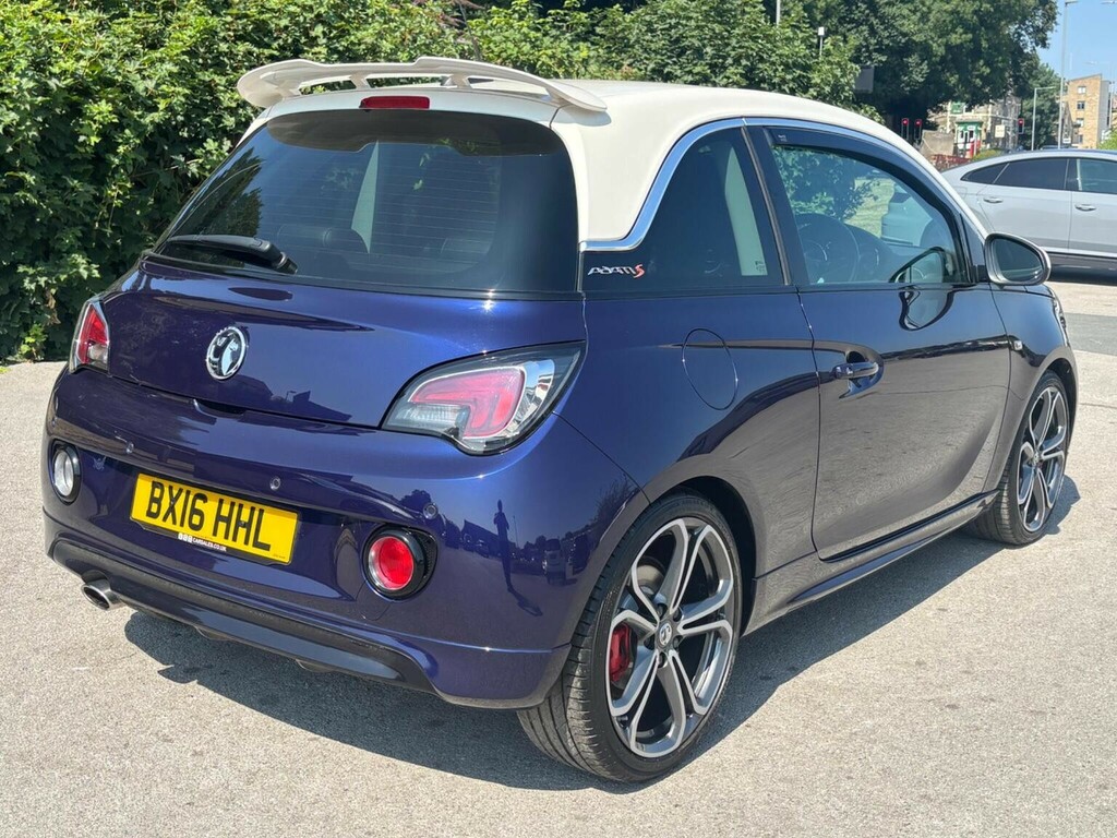 Vauxhall Adam 1.4I Turbo S Euro 6 Ss BX16HHL Blue #5