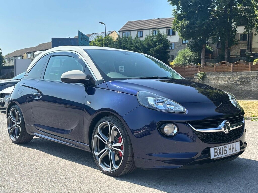 Vauxhall Adam 1.4I Turbo S Euro 6 Ss BX16HHL Blue #3